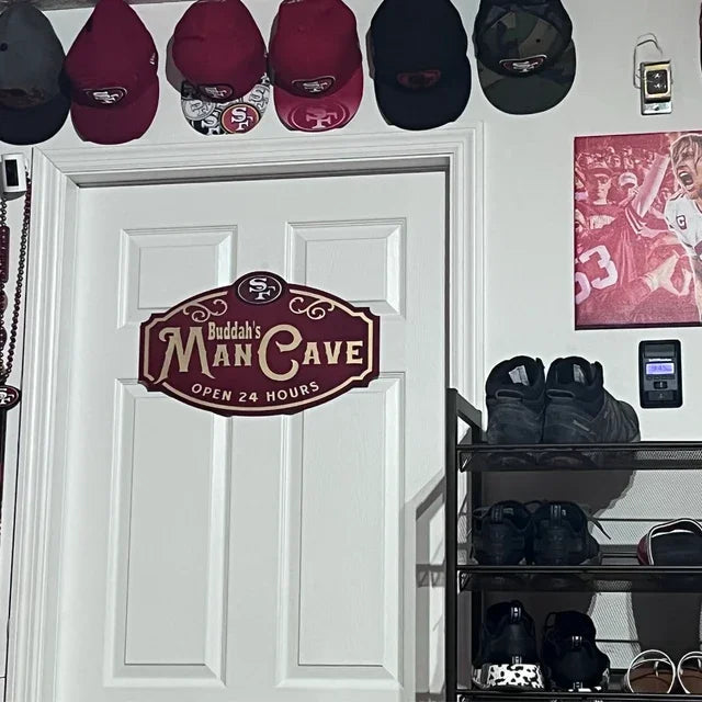 Custom Name San Francisco 49ers Man Cave&Diva Cave Sign