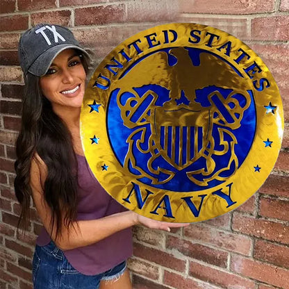 🔥2024 Hot Sale 🔥Military Metal Art Sign Decor
