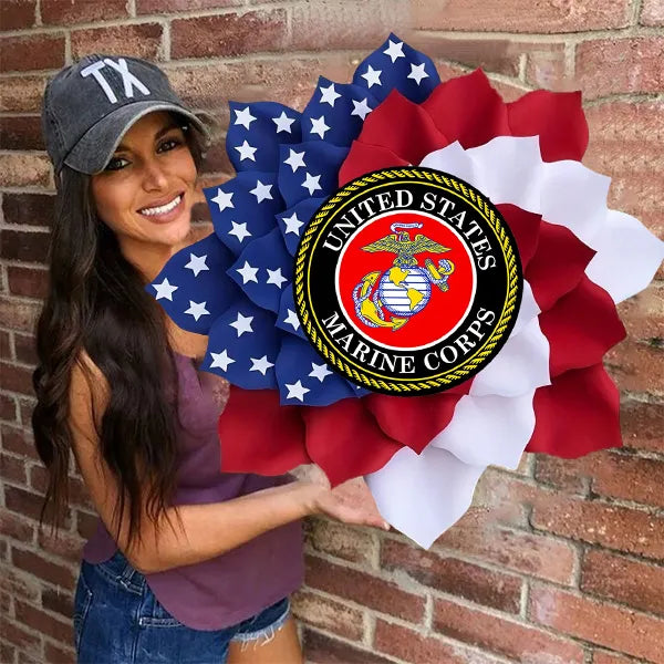 🔥Hot Gift🔥Military Handmade Wreaths for Service Members