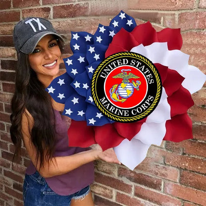 🔥Hot Gift🔥Military Handmade Wreaths for Service Members