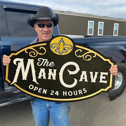 Custom Name New Orleans Saints Man Cave&Diva Cave Sign