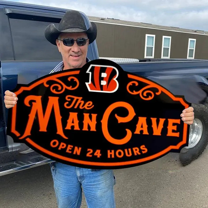 Custom Name Cincinnati Bengals Man Cave&Diva Cave Sign