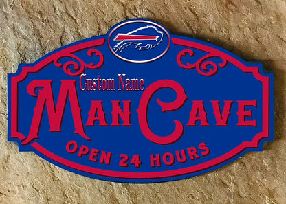Custom Name Buffalo Bills Man Cave&Diva Cave Sign