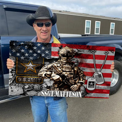 🔥2024 Hot Sale 🔥Personalized Custom Military  Wooden Flag Board
