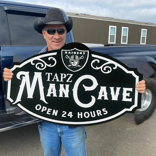 Custom Name Las Vegas Raiders Man Cave&Diva Cave Sign