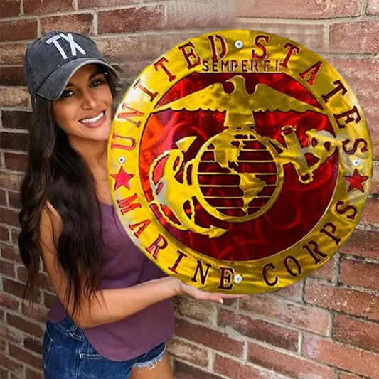 🔥2024 Hot Sale 🔥Military Metal Art Sign Decor
