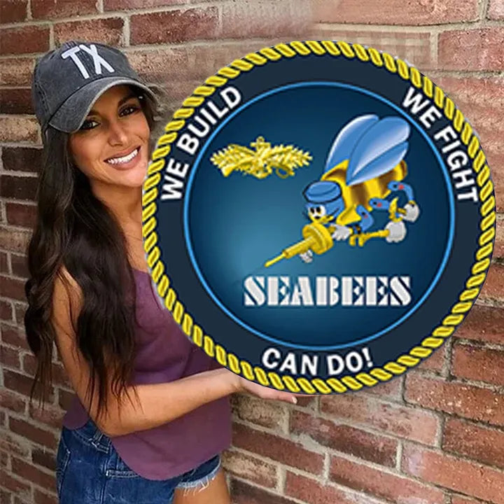 🔥2024 Hot Sale 🔥Military Metal Art Sign Decor
