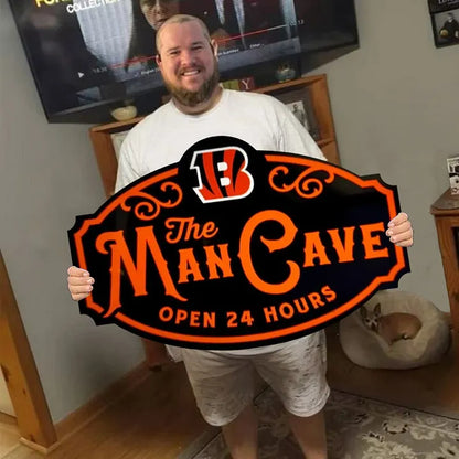 Custom Name Cincinnati Bengals Man Cave&Diva Cave Sign