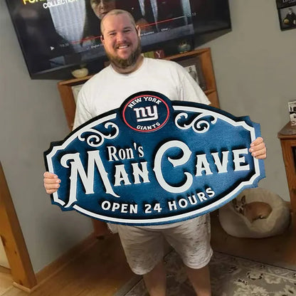 Custom Name New York Giants Man Cave&Diva Cave Sign