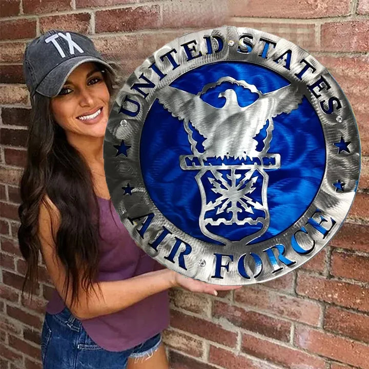 🔥2024 Hot Sale 🔥Military Metal Art Sign Decor