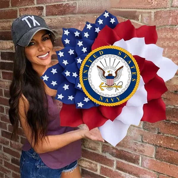 🔥Hot Gift🔥Military Handmade Wreaths for Service Members
